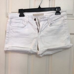 Joe’s White Jean Shorts, size 28